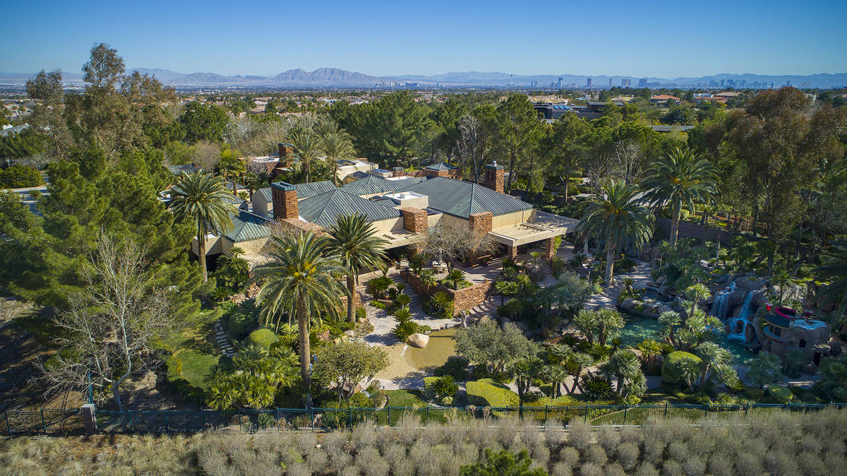 The mansion is on Enclave Court and is called “Billionaires Row." The area is known for its ...