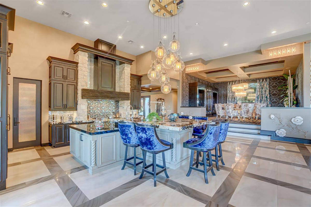 The kitchen is off the formal dining room. (Keller Williams)