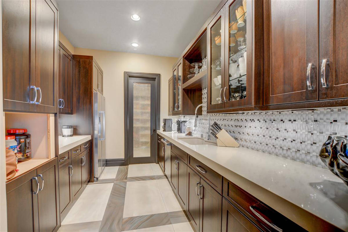 The butler’s pantry. (Keller Williams) Las Vegas Business Press