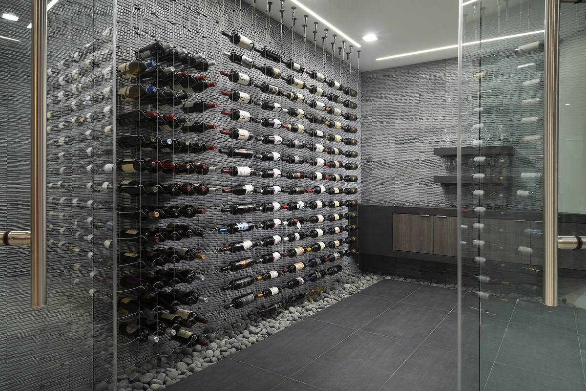 The wine room. (Synergy Sotheby’s International Realty)