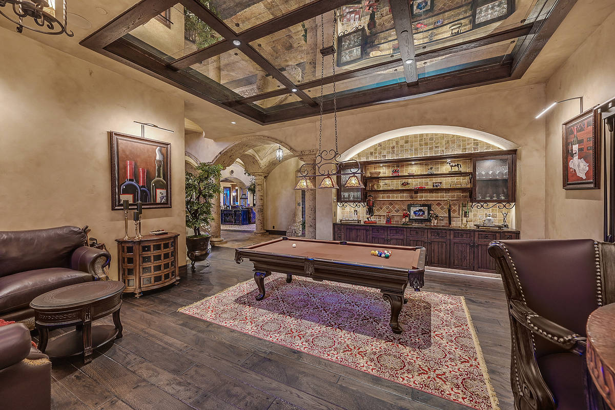 The Tournament Hills home has a Tuscan style. (Darin Marques Group)