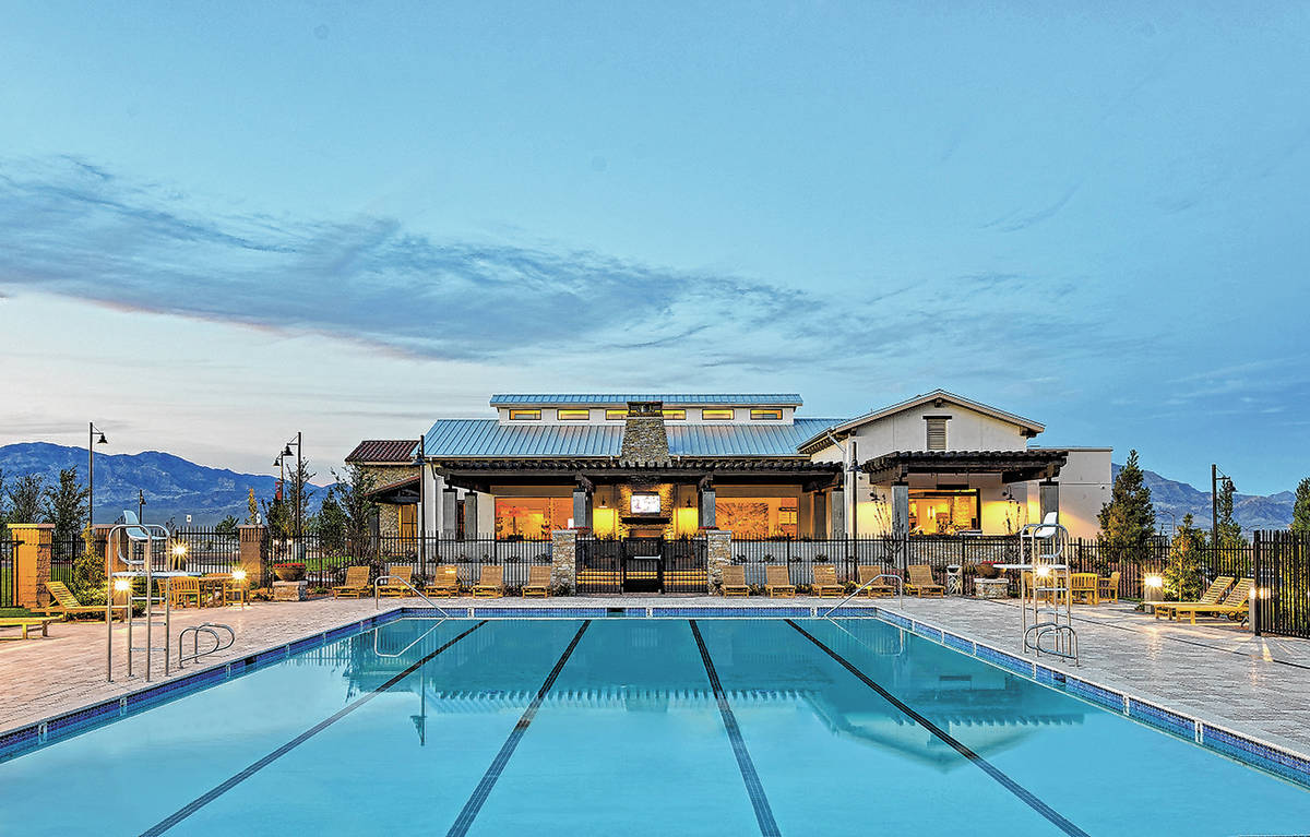 Skye Canyon in northwest Las Vegas was ranked No. 23. Skye Fitness features a workout facility ...