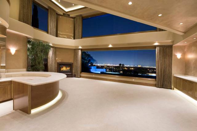 The living room. (Las Vegas International Realty)