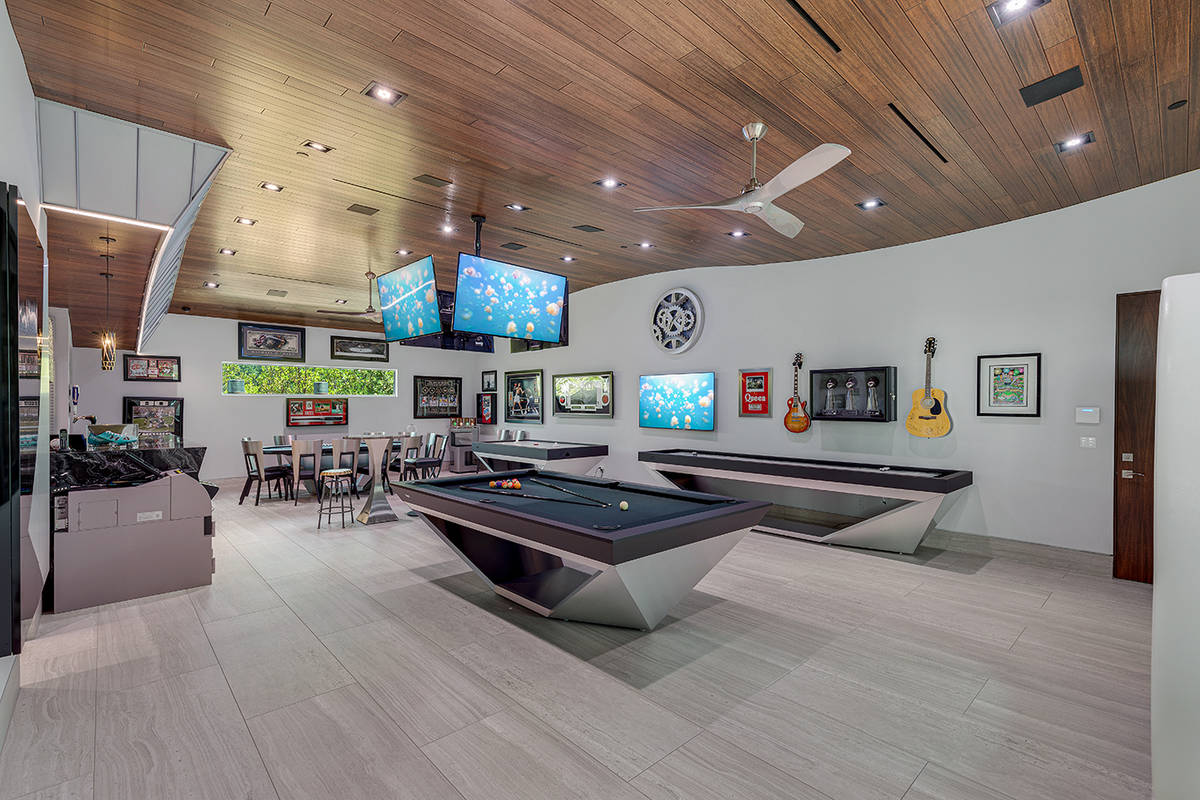 The game room. (The Ivan Sher Group)