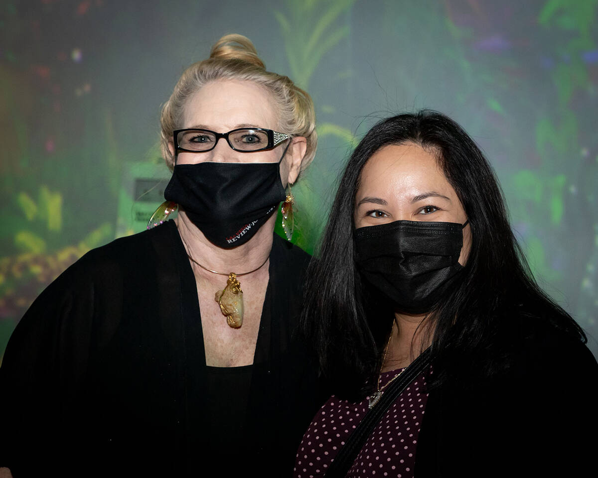 Claire DeJesus and Christy Cuthbert, Las Vegas Review-Journal. (Tonya Harvey/Las Vegas Business ...