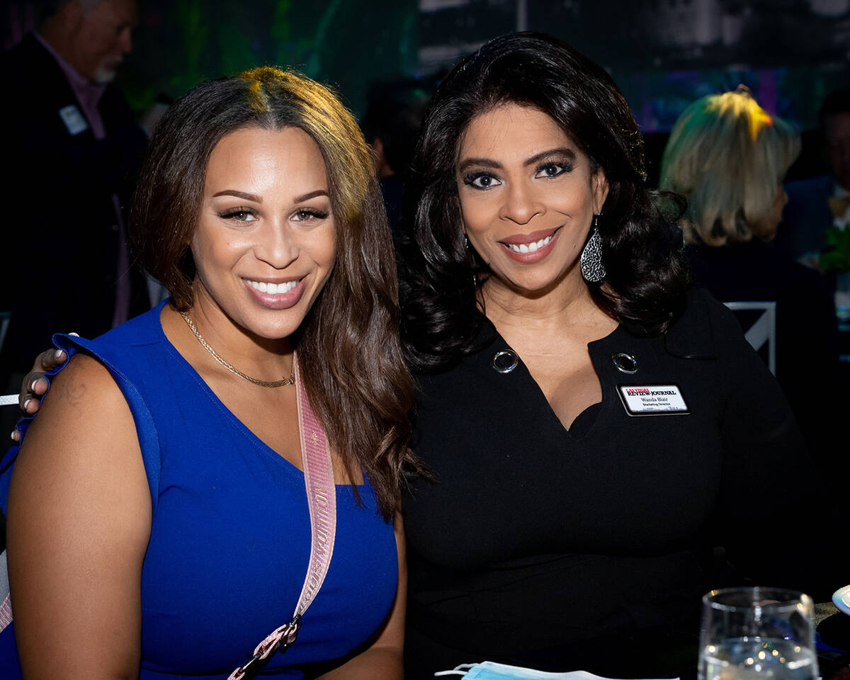 Renee Summerour and Wanda English Blair, Las Vegas Review-Journal. (Tonya Harvey/Las Vegas Busi ...