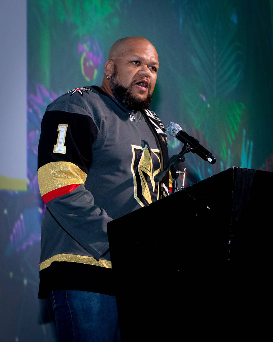 Carnell “Golden Pipes” Johnson. (Tonya Harvey/Las Vegas Business Press)