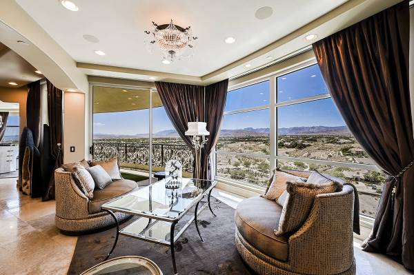 Anthony Spiegel, BHHS A penthouse unit at One Queensridge Place sold for $4 million. It measure ...