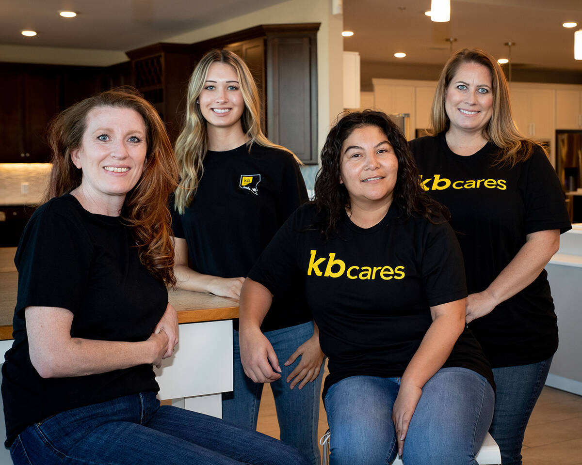 KB Home was named Nevada’s top midsize workplace for 2021 in the Top Workplaces Nevada compet ...