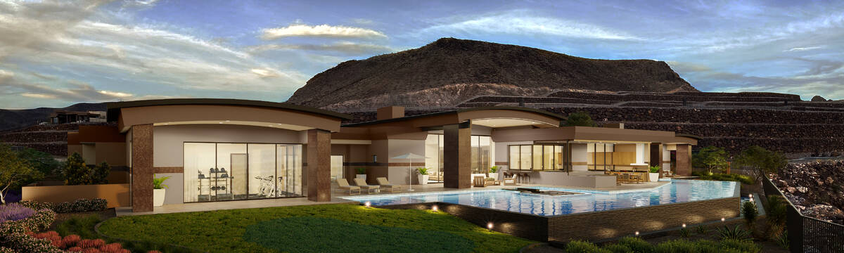 This Ascaya home by Sun West Custom Homes is listed for $13.5 million. When completed, it will ...