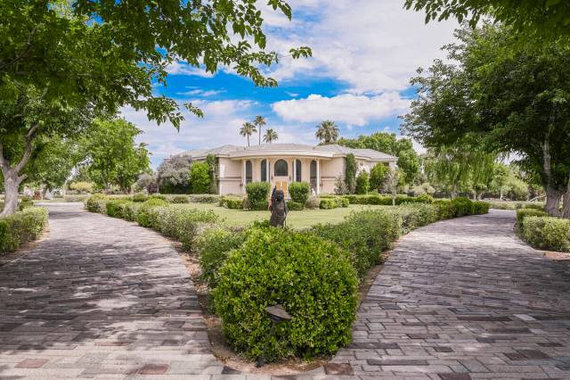 The No. 2 most expensive mansion listing in Las Vegas that is public is the former Wayne Newton ...