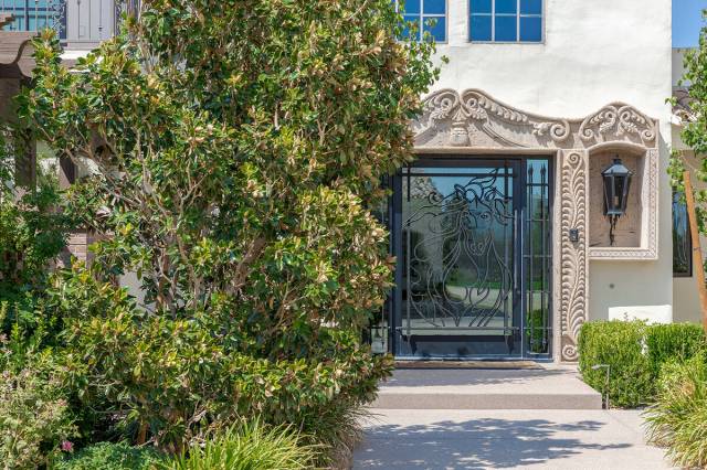 The home features Southwest Spanish-style architecture. (Ivan Sher Group)