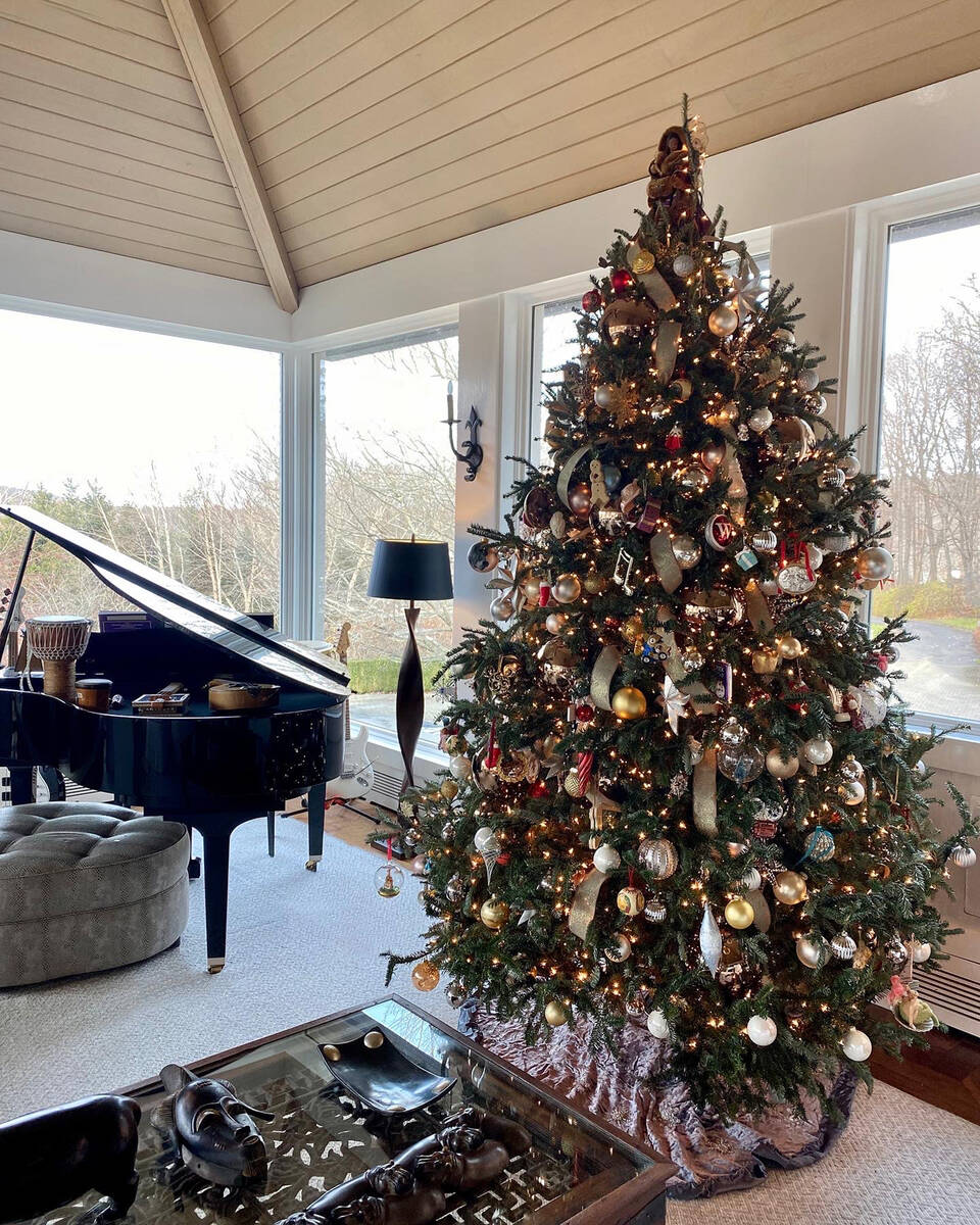 Las Vegas designer Christopher Todd decorated Vanessa Williams’ New York home for the holiday ...