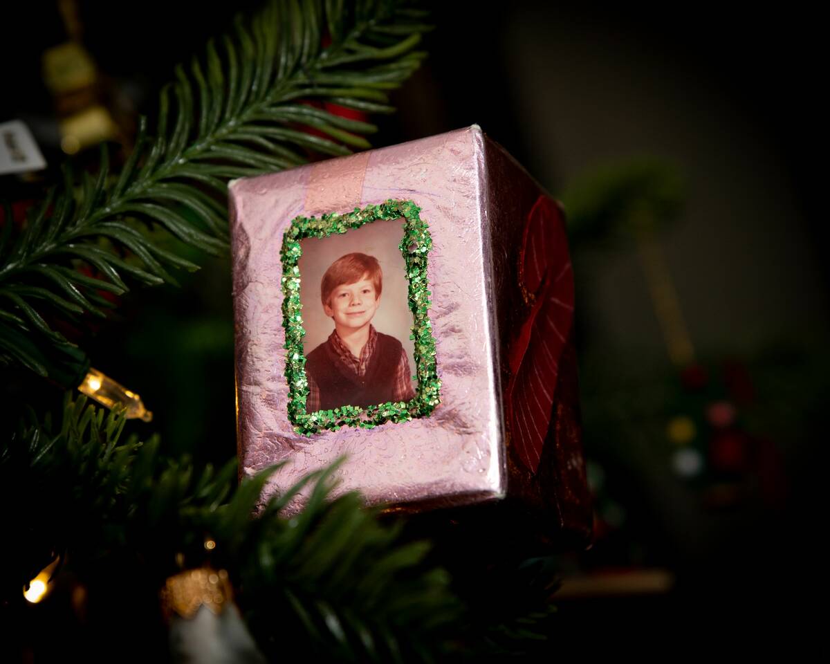 Christopher Todd collects tree ornaments from his childhood. (Christopher Todd)