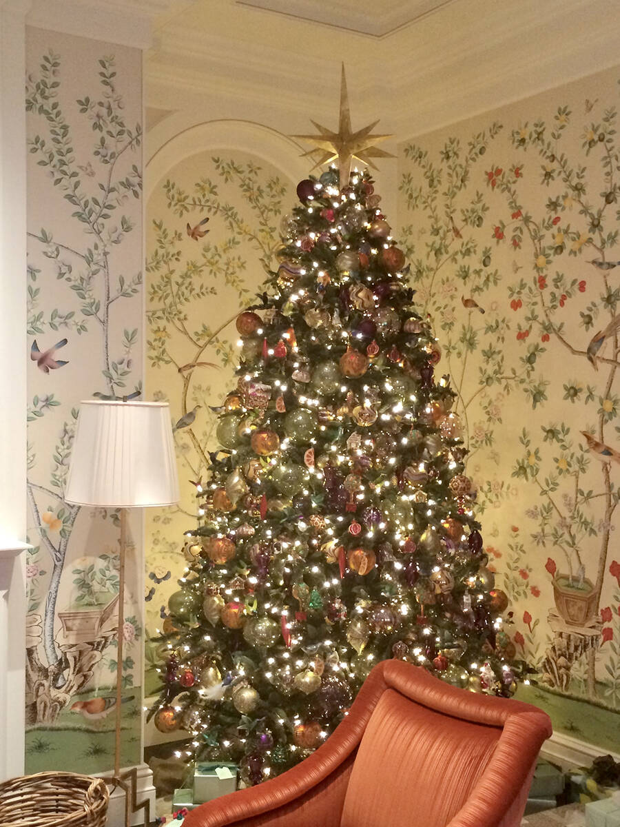 Traditional Christmas tree. (Christopher Todd)