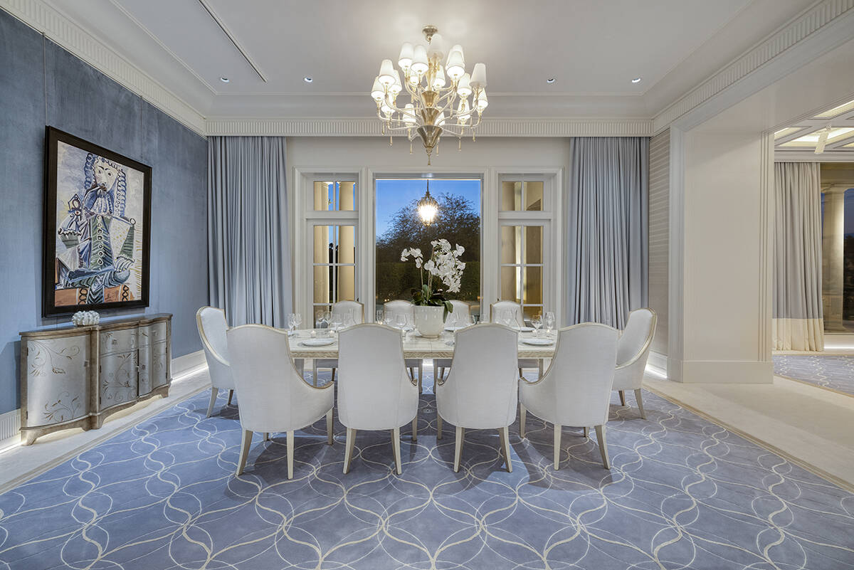 The formal dining room. (Kristen Routh-Silberman)