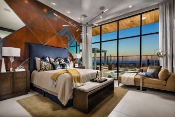 Christopher Mayer Toll Brothers' Mesa Ridge, The Peak Collection - Cascade Plan in Summerlin w ...