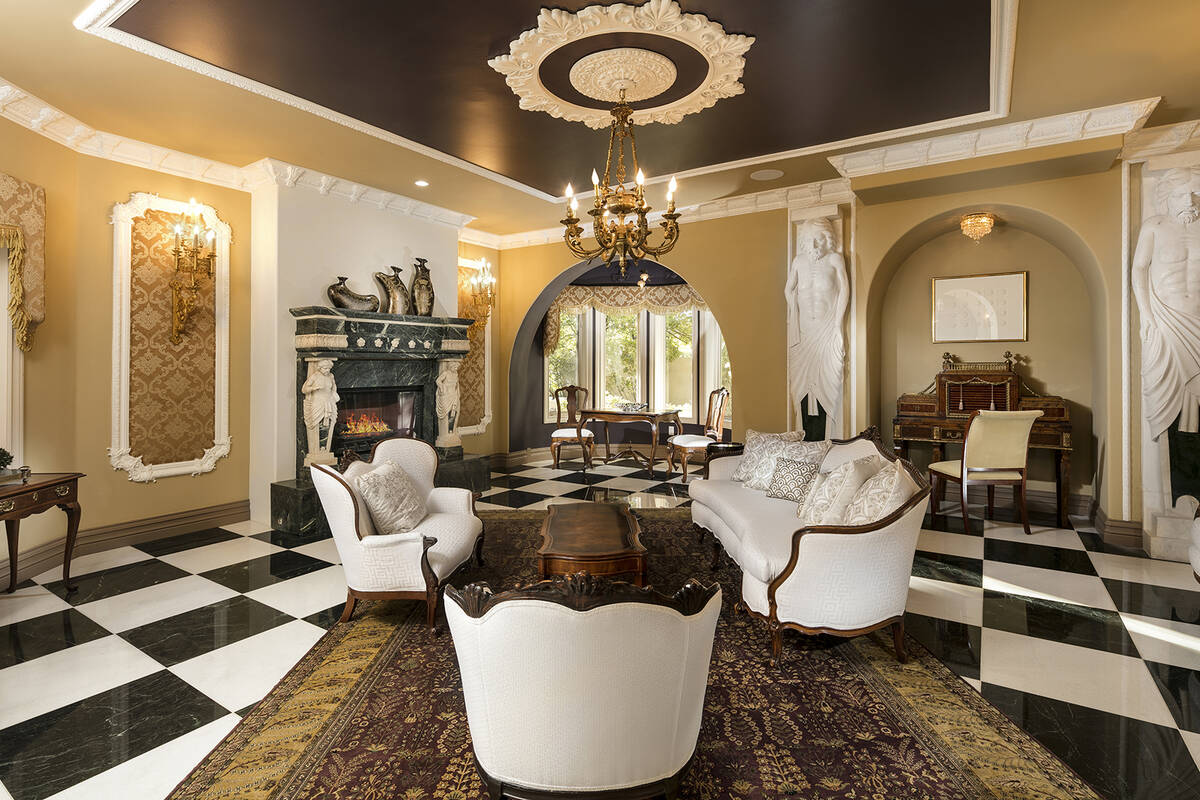The Tournament Hills mansion has eight bedrooms and four baths and a four-car garage. (LuxeSF)