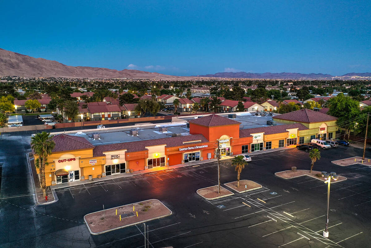 Rock Ridge Regency Plaza LLC purchased Regency Plaza, a retail center at 320 N. Nellis Blvd., f ...