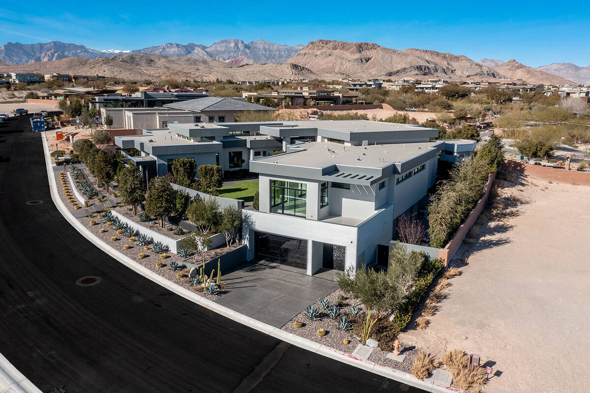 12.5M Summerlin mansion built as a showcase for art Las Vegas