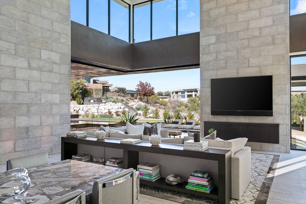 The home offers indoor/outdoor living features. (Ivan Sher Group)