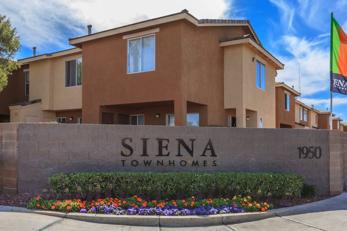 PHOTO CAPTION: Kairos acquired Siena Townhomes, a 195-unit affordable multifamily property in C ...