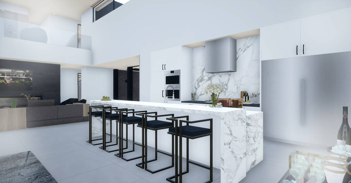 Still, in development, the kitchen will have a sleek contemporary design with innovative integr ...