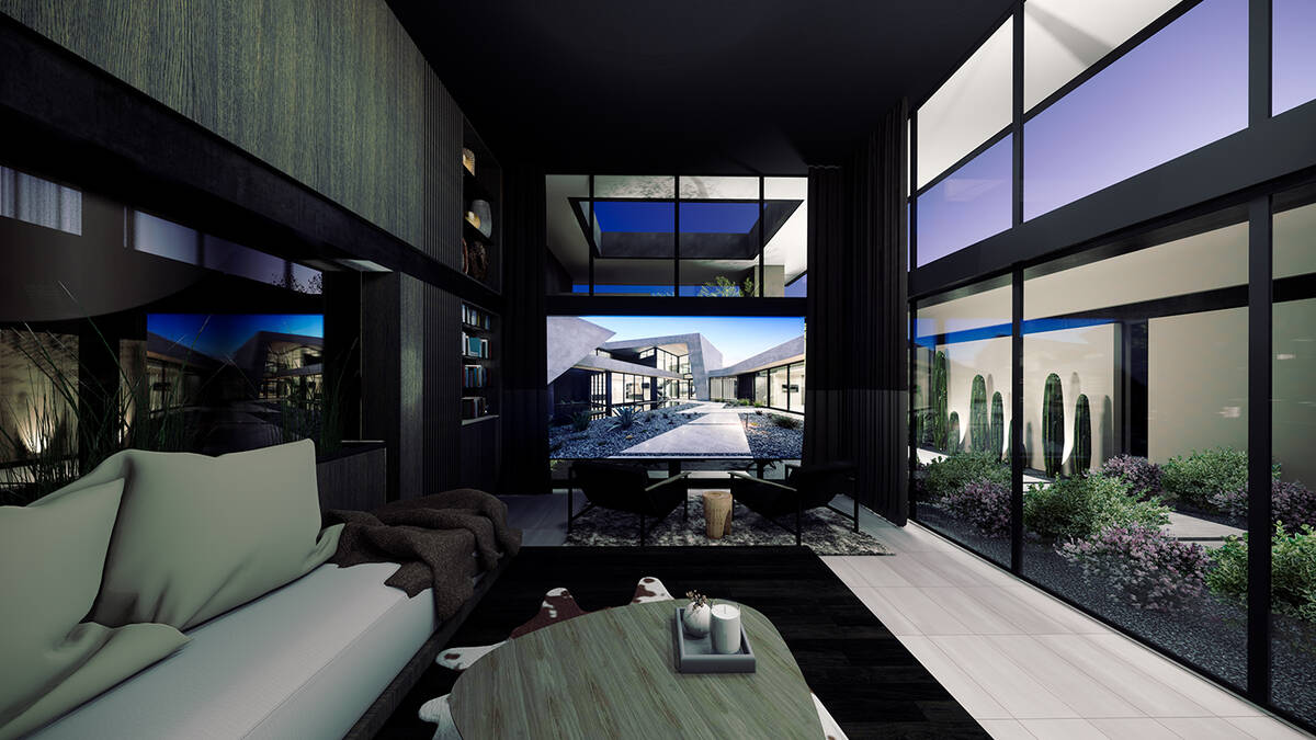 The home theater. (Blue Heron)