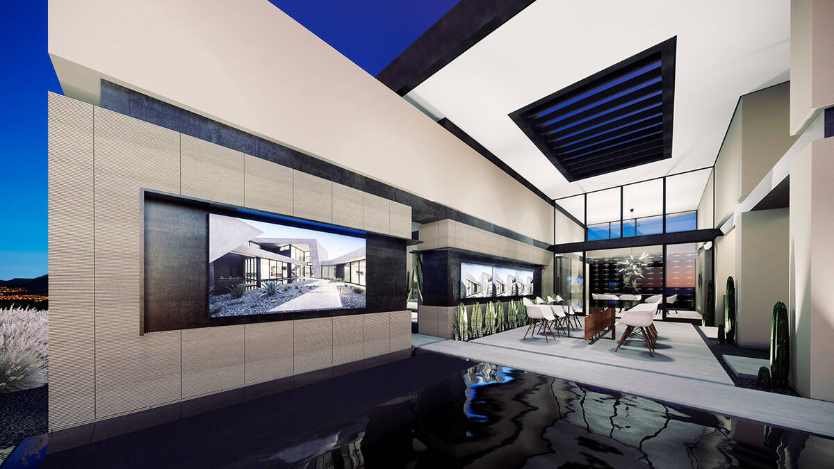Blue Heron Like most Blue Heron homes it will feature an outdoor kitchen and dining area.