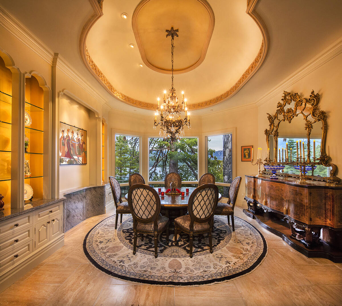 The formal dining room. (Chase International Realty)
