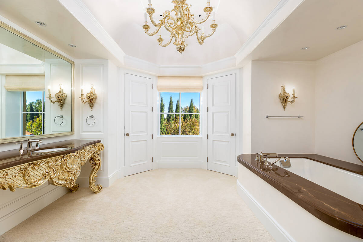 One of two master closets. (Corcoran Global Living)