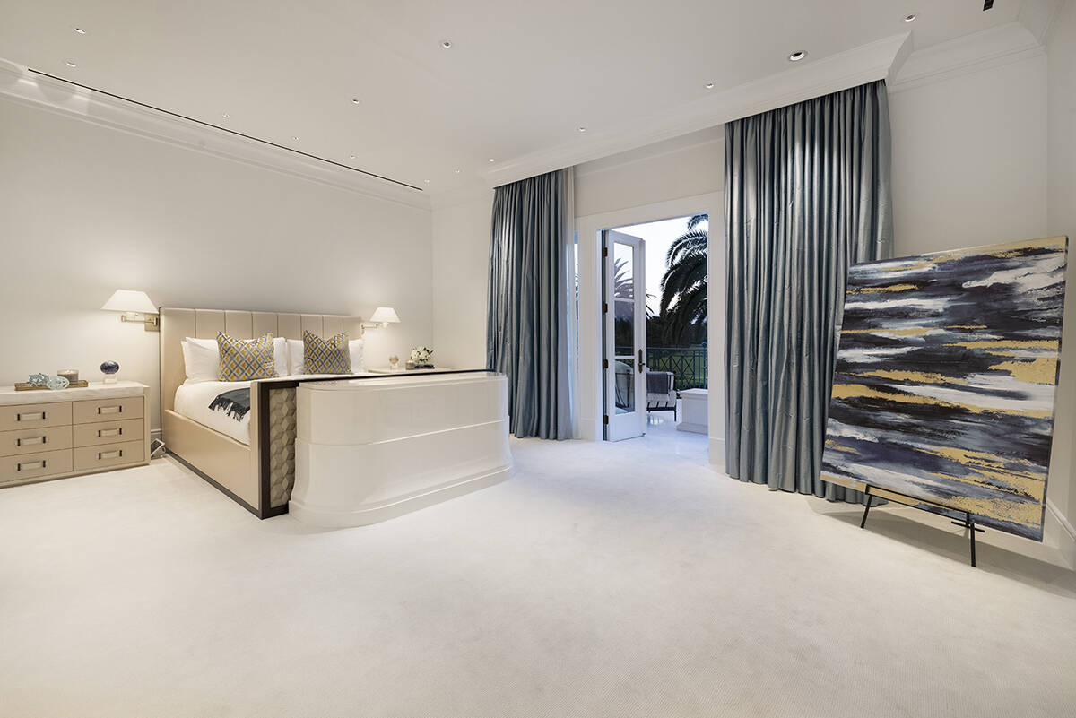 One of six bedrooms. (Corcoran Global Living)