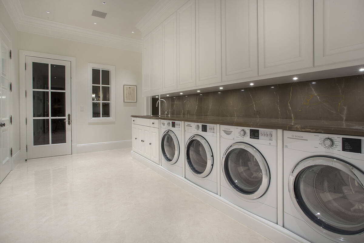 The laundry. (Corcoran Global Living)