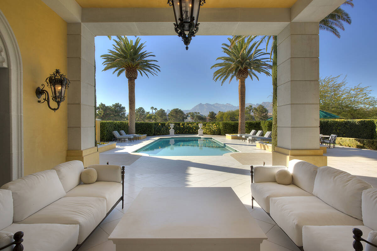 The patio. (Corcoran Global Living)