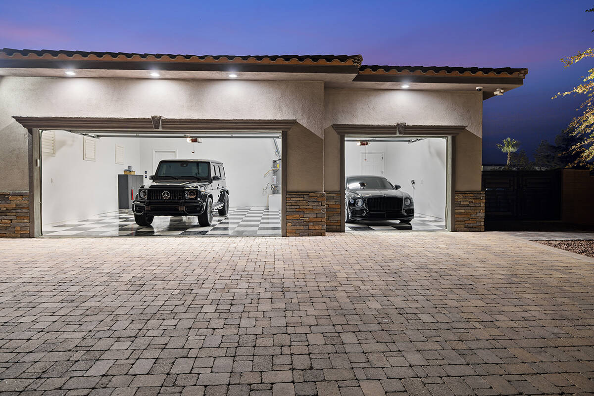 The home has two garages. (Napoli Group)