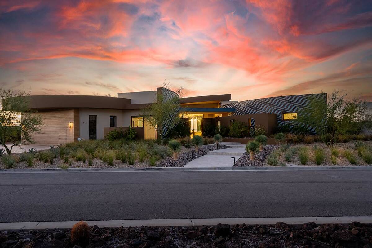 eXp Realty The one-story $6.6 million home in Ascaya in Henderson was built in 2021. It sits on ...