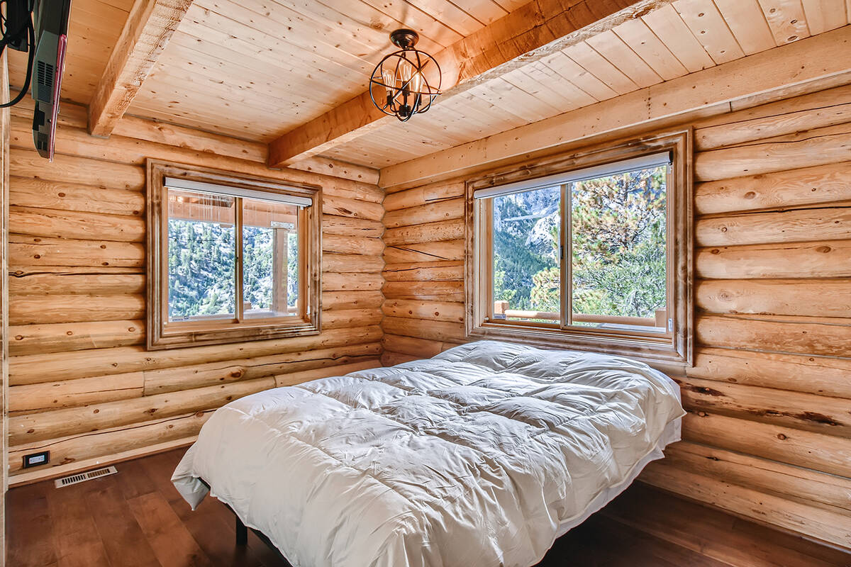 One of four bedrooms. (Mt. Charleston Realty)