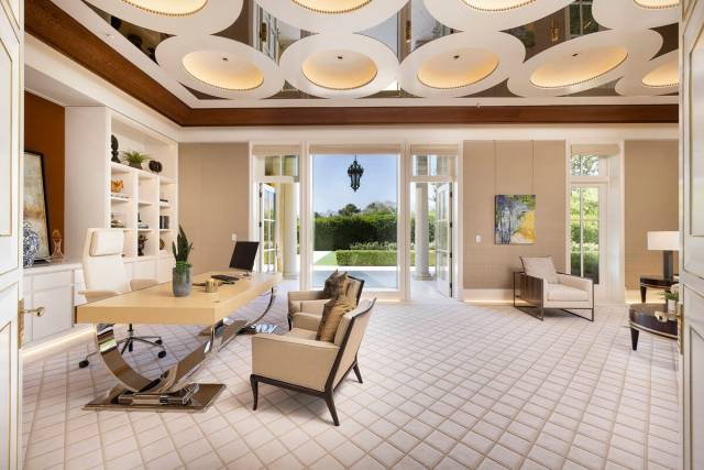Billionaire Steve Wynn sold his mansion in June on Enclave Court in Summerlin for $17.5 million ...