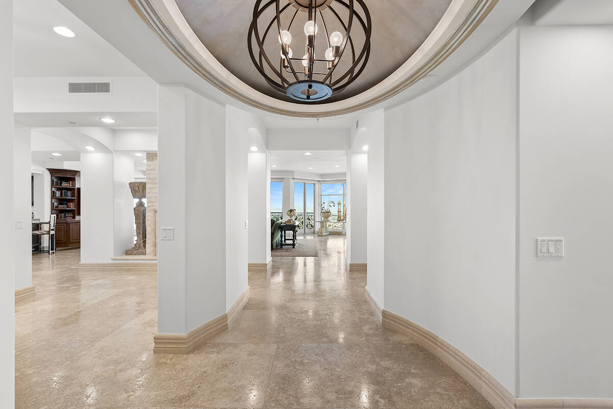 IS Luxury This One Queensridge Place two-story penthouse that sold for $5.6 million last year m ...
