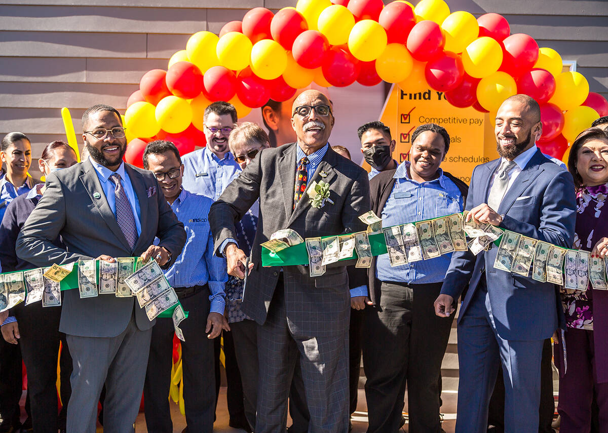 Father-and-son team Ron and Chris Smith opened their 17th McDonald’s location at 6850 S Ft. A ...
