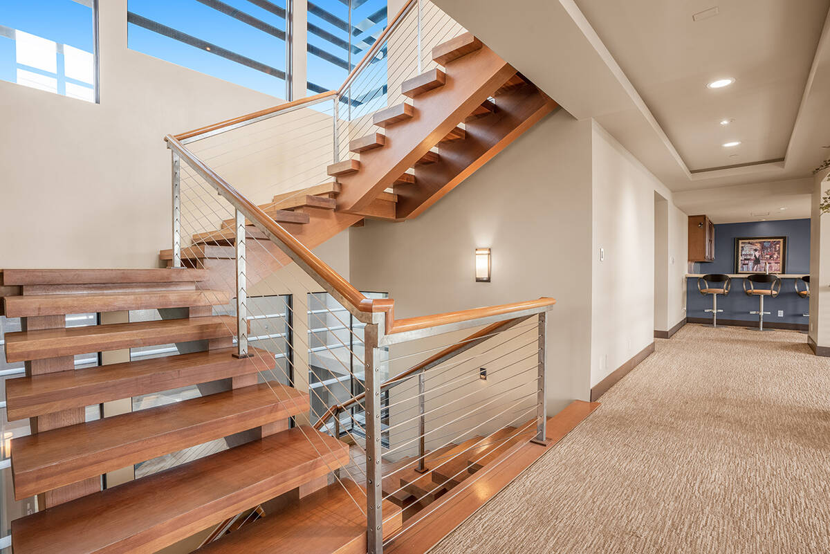 The home has four levels. (Daniel Gutierrez, Red Luxury Marketing & Production Studios)