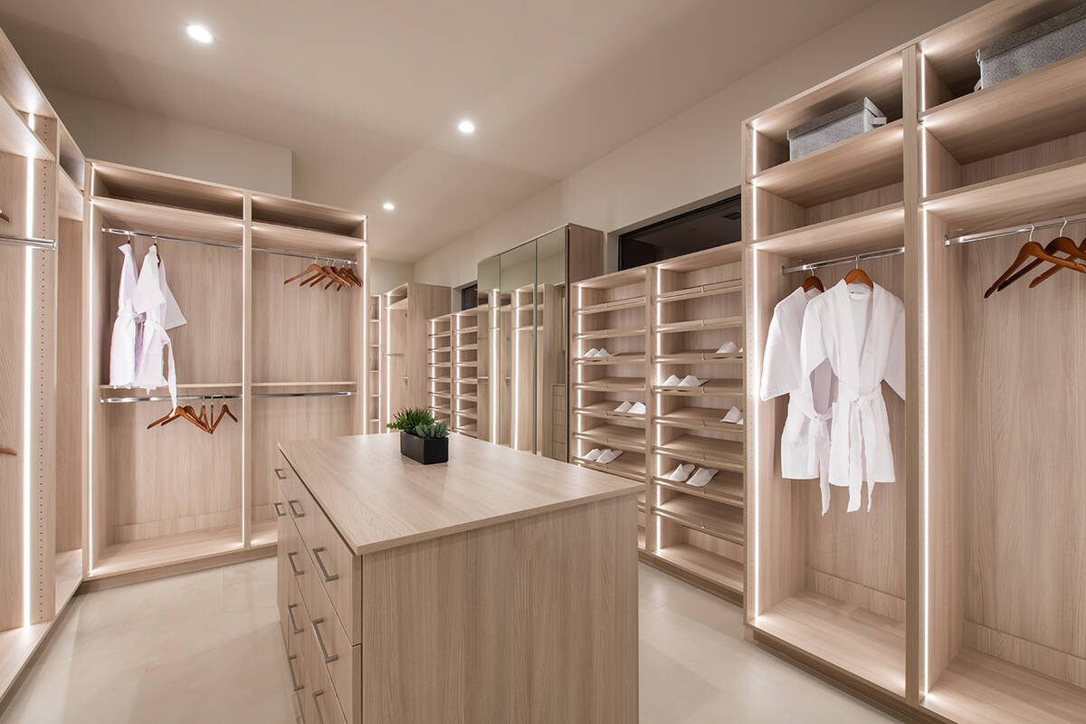 Premium Photo  Posh and sumptuous walk in closet interior design