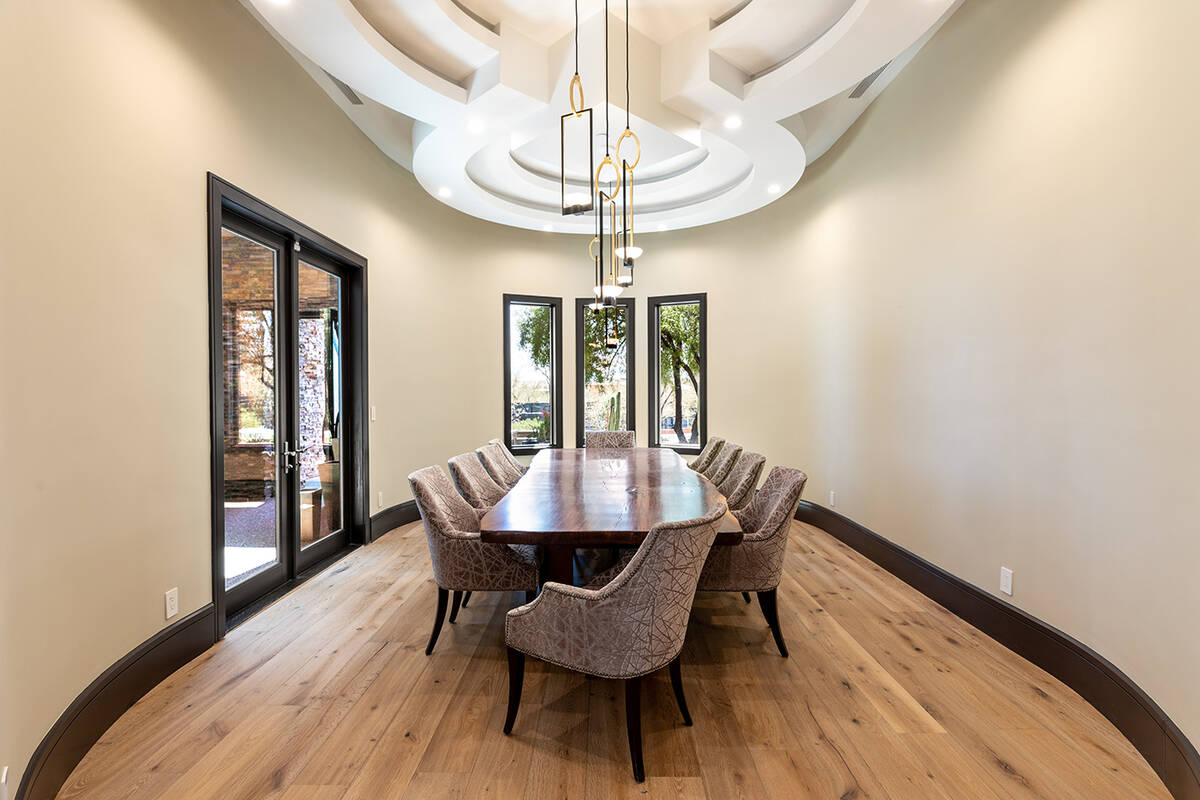 The Summerlin home was constructed in 2009 to showcase its commitment to sustainability. It was ...