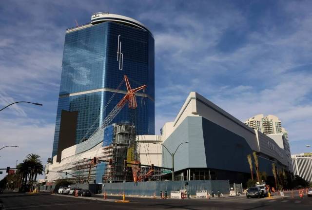 K.M. Cannon/Las Vegas Review-Journal The Fontainebleau Las Vegas remains on track to open its m ...