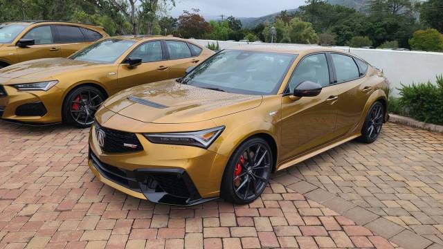 The 2024 Acura Integra Type S has an exclusive paint color: Tiger Eye Pearl. (Henry Payne/The D ...