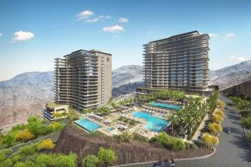 The Four Seasons Private Residences Las Vegas, a $1 billion resort-style condominium project in ...