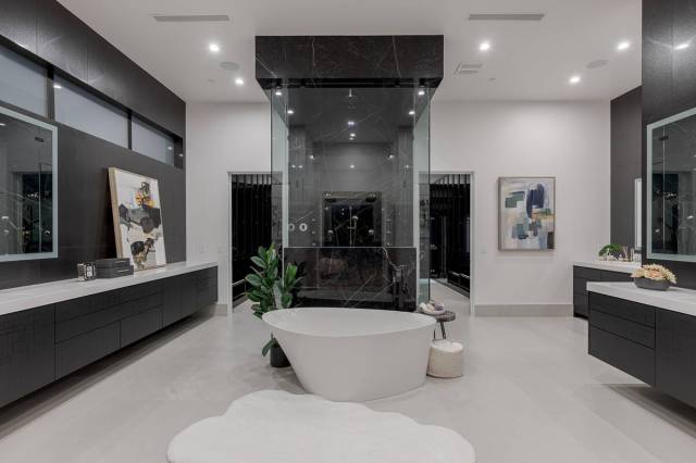 The master bath. (Rob Jensen Co.)