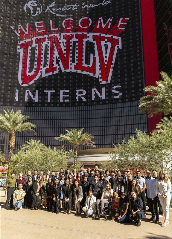 Resorts World In partnership with UNLV since 2021, Resorts World has developed an internship p ...