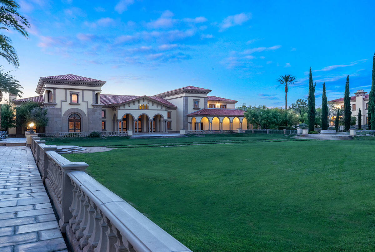 The centerpiece of the estate is the main house, which measures 37,466 square feet. (IS Luxury)