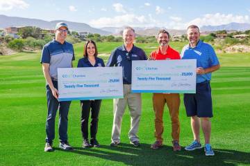 After-School All-Stars Las Vegas and Nevada Partnership for Homeless Youth each received $25,00 ...